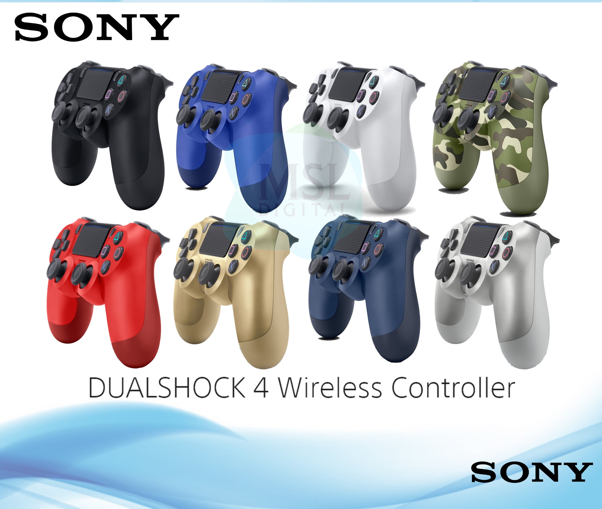 SONY DUALSHOCK 4 WIRELESS CONTROLLER