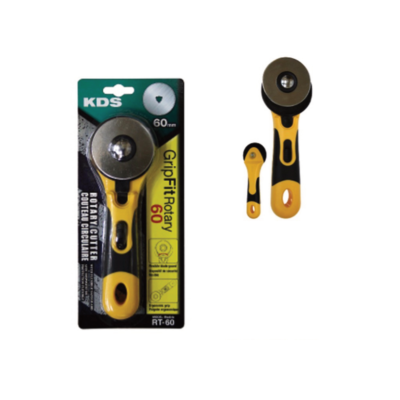 KDS Grip Rotary Cutter with Flexible Safeguard 28mm
