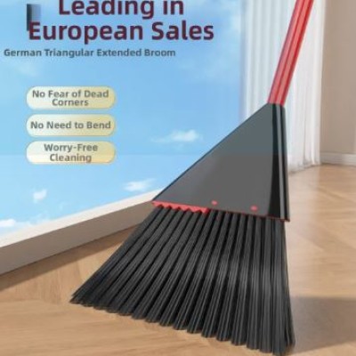 Vileda Long Handle Dustpan and Brush Set