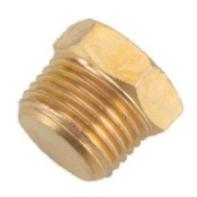 Hex Head Plug (BSPT) Brass PBI 1 2"