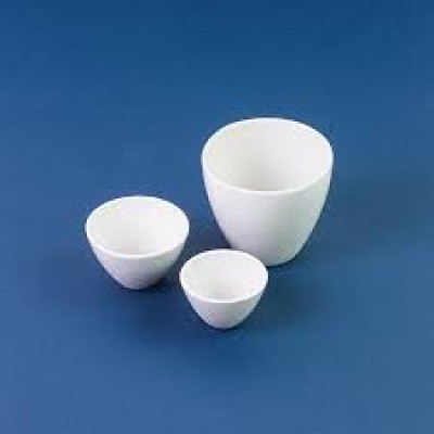Crucible, Porcelain, Wide Form, 50-mL