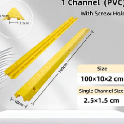 1 Meter Safety PVC Cable & Hose Protector