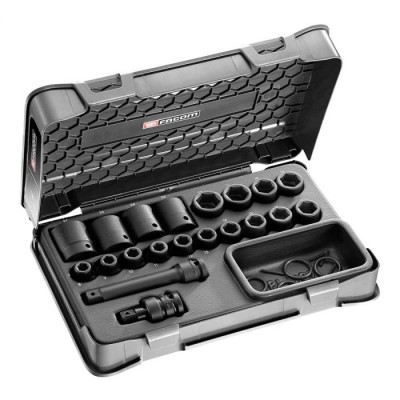 *Facom NSD.500A 20 Piece , 1 2 in Impact Socket Set