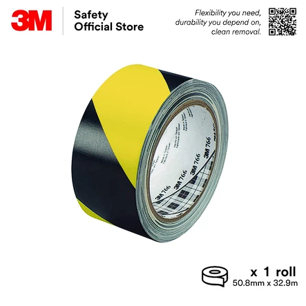 Barricade Tape, Yellow      /      Black