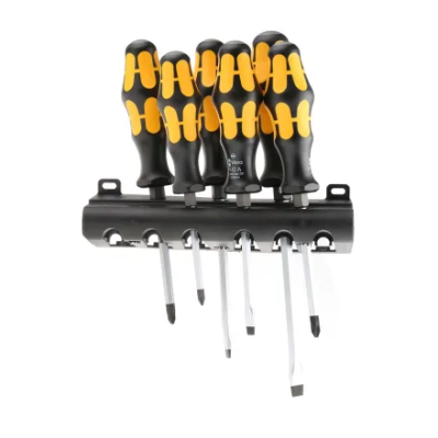 Wera Phillips; Pozidriv; Slotted; Torx Screwdriver Set, 13-Piece