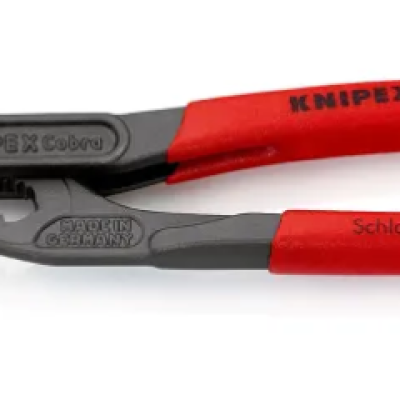 Knipex Hose Clamp Pliers, 180 mm Overall, Angled, Straight Tip  85 51 180 C