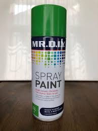 PAINT, SPRAY, ACYLIC, GREEN 400ML (DELIVERY TO LABUAN AREA ONLY)