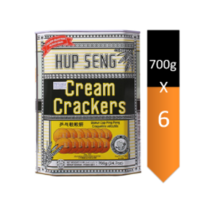 Hup Seng Cream Crackers 700g X 6