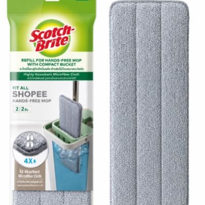 Scotch-Brite Microfiber Flat Mop Replacement Pad