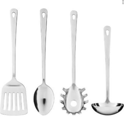 GRUNKA4-piece kitchen utensil set, stainless steel