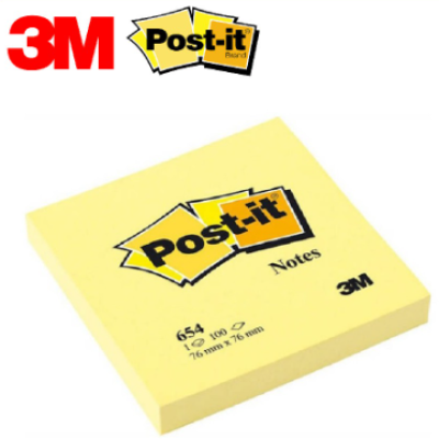 3M Post It Note 653  [3X3]