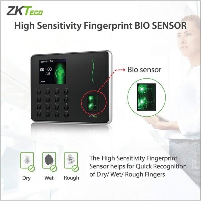 *#ZKTeco WL10 Attendance Machine Fingerprint