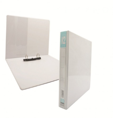FILE- K2 25MM 2D WHITE PVC INSERT FILE A4