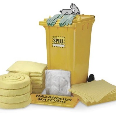 *PROGUARD 240 Litre Dispenser Spill Kit Cart - Chemical Only