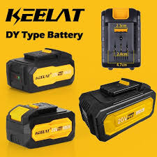 KEELAT 20V DAYI PIN LITHIUM LI-ION BATTERY RACHARGEABLE FOR IMPACT WRENCH HAMMER DRILL CHAINSAW WATER JET POWER TOOL (DELIVER TO LABUAN AREA ONLY)