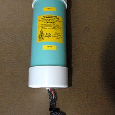 Billy Pugh Containerized Fast Throw Line 150' x 140" Poly Pro CFTL-2