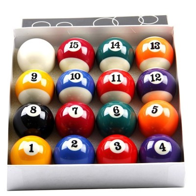 57.15mm 57mm American 16pcs  Set Number Numbered Standard Pool Billiard Resin Ball Balls