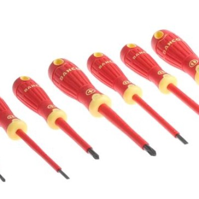*Bahco B220.007 Phillips; Slotted Insulated Screwdriver Set, 7-Piece