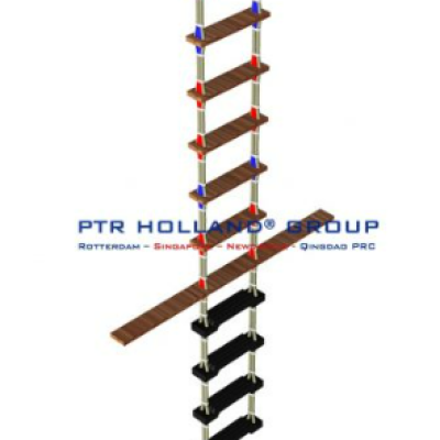 Swing rope 3-strand polyester rope 28mm x 7.50 mtr (By air freight)