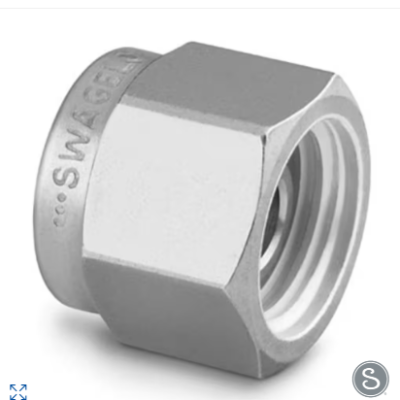 Swagelok SS-600-P, 316 Stainless Steel Plug for 3 8 in. Swagelok Tube Fitting