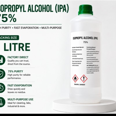 Isopropyl 75% (1liter)