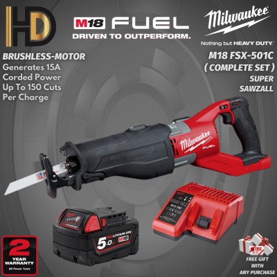 *Milwaukee M18 FSX Fuel Super Sawzall Reciprocating Saw