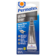 PERMATEX®️ ULTRA GREY®️ RTV SILICONE GASKET MAKER, .5 OZ