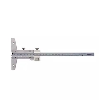 Mitutoyo 527-101 150mm Metric Depth Gauge, Stainless Steel, 280g