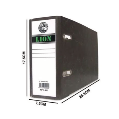 Lion AFV-401 3" Half Lever Arch File   Voucher File