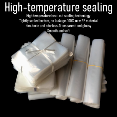 BAG, HEAVY DUTY PLASTIC BAG, CLEAR, 4"W X 6"L (1000pcs pkt)