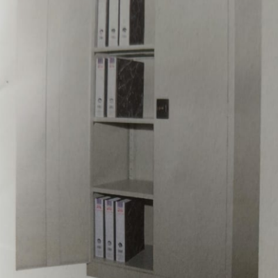 Full Height Cupboard S118, Steel Swinging Door cw 3 Adjustable Shelves