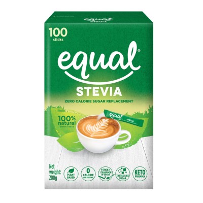 *100's Equal Stevia Sticks