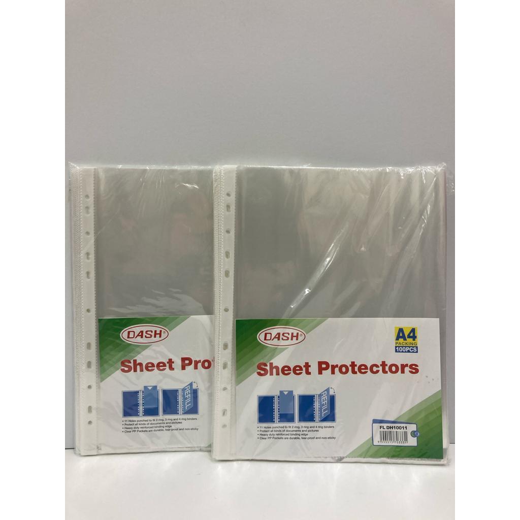 FL-DH10011 Protector sheet 100pcs A4 saiz