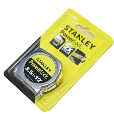 Stanley Power Lock Measuring Tape 3.5m 12ft STHT33215-8