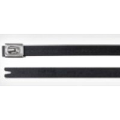 HellermannTyton Stainless Steel Cable tie, Ball bearing lock , 201 x 4.6mm