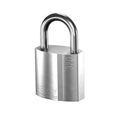 ABLOY PL320-50 Classic Keyed Grade 2 Brass Padlock 2in steel