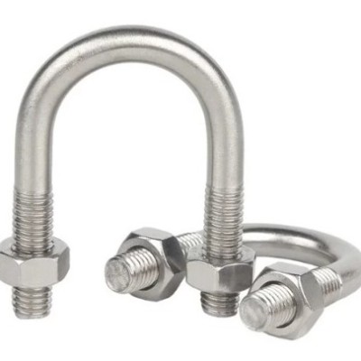 Stainless Steel Pipe Clamp U-Bolt 2"