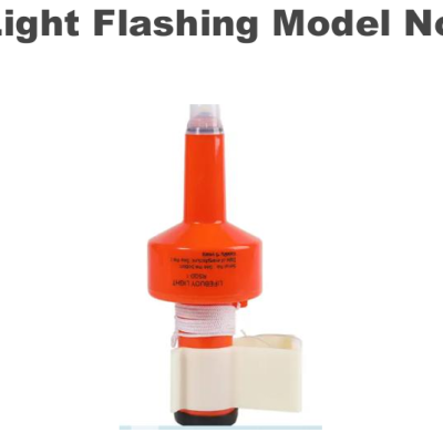Lifebuoy Self Igniting Light c w Holder, RSQD-1, Solas (Lithium Battery)