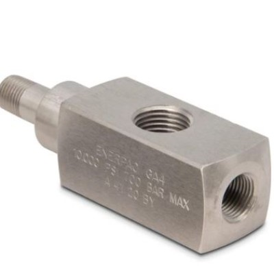 Enerpac, GA4, Gauge Adaptor, 1 2 in. NPT Gauge Port, 10, 000 psi