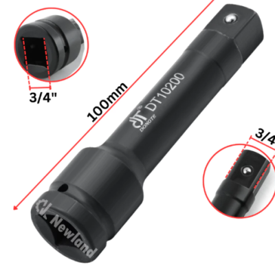 SAM Heavy Duty 3 4" Square Drive Impact Socket Extender 3 4" x 100mm (4")