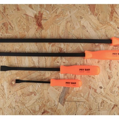 RS PRO Crow Bar Set, 200 mm, 300 mm, 450 mm, 600 mm Length