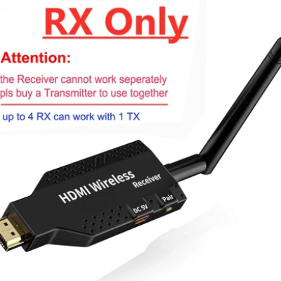 50m Wireless HDMI Extender Video Transmitter Receiver