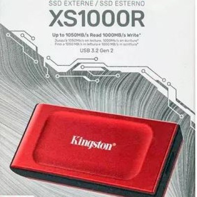XS1000R 1TB External (Red) -  3.2 Gen 2, SXS1000R 1000G