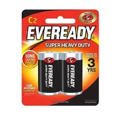 Battery : Energizer Alkaline Battery Size C  - (6 pack      /      box)