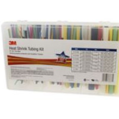 Fp-301 Kit Assorted -  Heat Shrink Tubing Kit, Po, 133 Pieces, 3 32in - 1 2in
