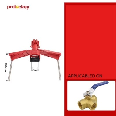 Multi-Function Universal Valve Lock Ball Valve Lock Butterfly Valve Lock Gate Valve Lock UVL02