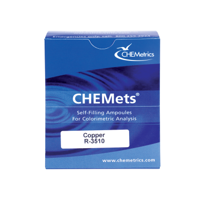 Refill Copper for Bathocuproine Method (30 Ampoules) Brand: CHEMetrics Part #: R-3510