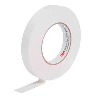 3M Scotch 27 White Glass Cloth Electrical Tape, 12mm x 20 m