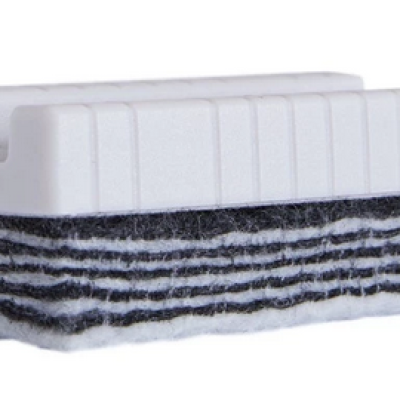 BIG WRITEBEST PEEL OFF WHITE BLACK WHITEBOARD ERASER (NON-MAGNET)