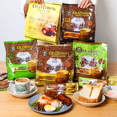 *OLDTOWN  3-in-1 Instant Premix White Coffee